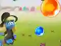 Igra Smurfs Bubble Story online