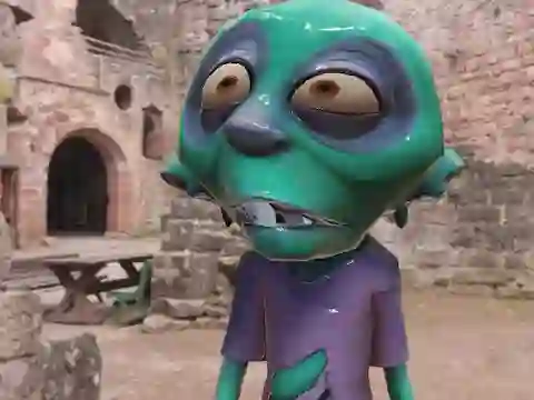 Igra Funny Faces: Zombies online