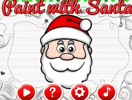 Igra Paint With Santa online