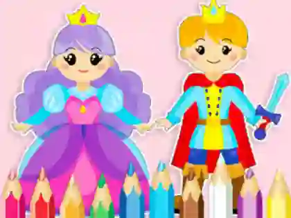 Igra Coloring Book: Sweet Royal Date online