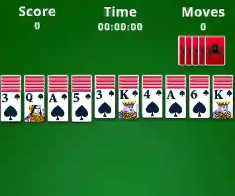 Igra Spider Solitaire online