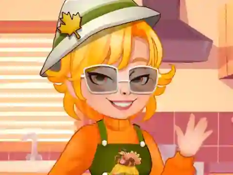 Igra Roxie's Kitchen Thanksgiving Cupcake online