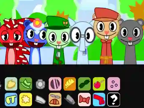 Igra Happy Sprunk Friends online
