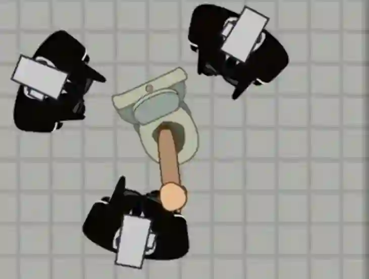 Igra 100 Cameramans vs 100 Toilets online