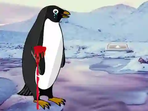 Igra Heal the Wounded Penguin online