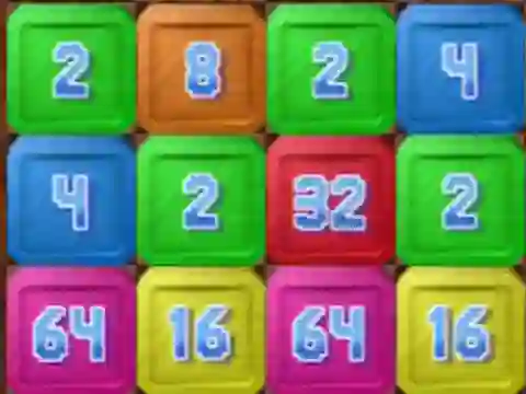 Igra 2048: Wood Block online