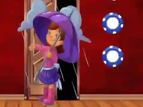Igra Escape Rainy Day Girl online