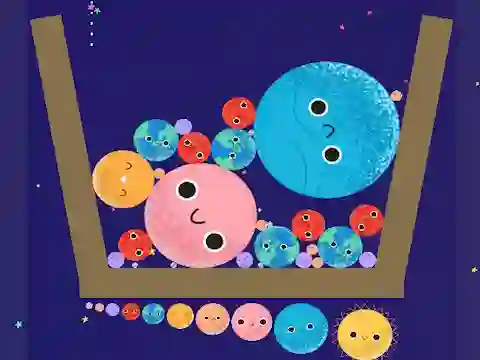Igra Merge Planets online