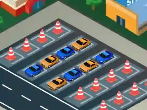 Igra Car Park Sort online