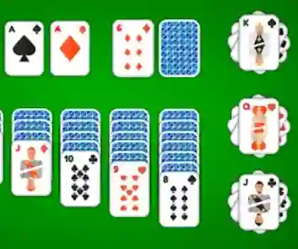 Igra Klondike Solitaire 4 Suits online