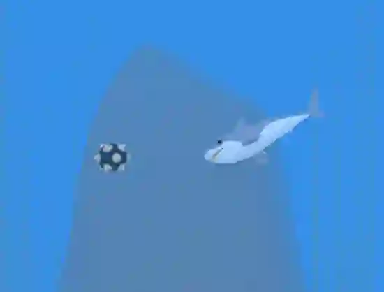 Igra Lonely Shark Frenzy online