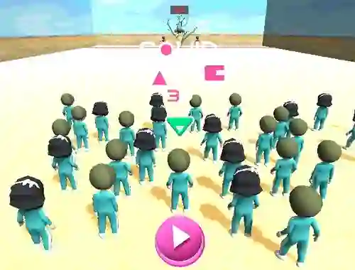 Igra Squid Game Race 3d online