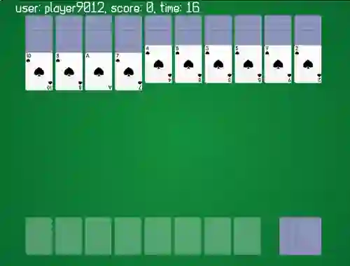 Igra Spider Solitaire Classic Ver online