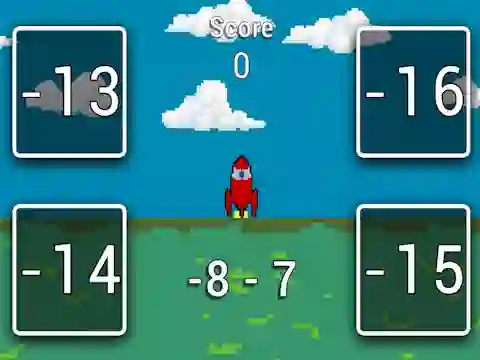 Igra Rocket Math online