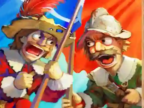 Igra Musketeers Gunpowder vs Steel online