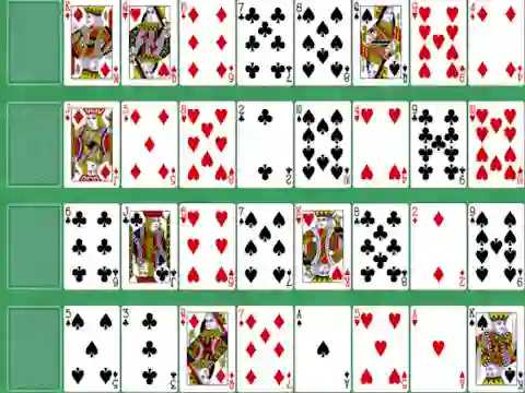 Igra Cards: Solitaire Carpet online