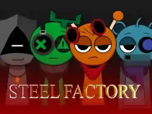 Igra Sprunki x SepBox: Steel Factory online