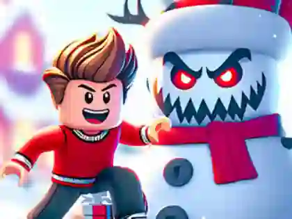 Igra Jigsaw Puzzle: Roblox Snowball Battle online