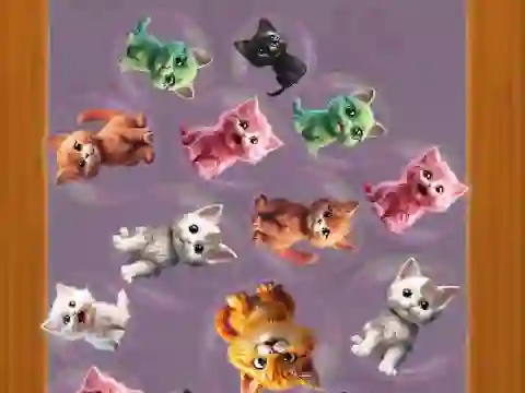 Igra Merge Cats: 2048! online