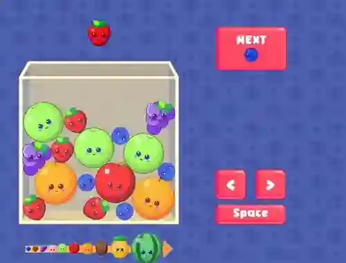 Igra Fruit Merge online