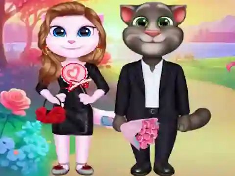 Igra Kitty Couple Lovely Valentine online