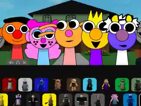 Igra Sprunki Puppet online