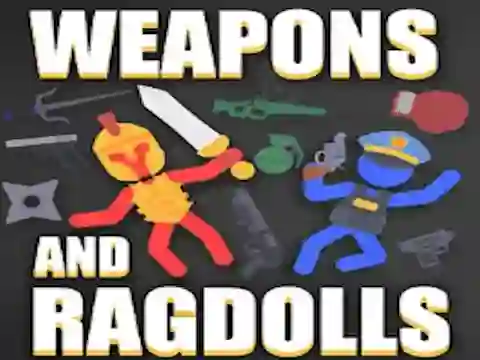 Igra Weapons and Ragdolls online