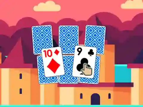 Igra One Hundred Castles Solitaire online