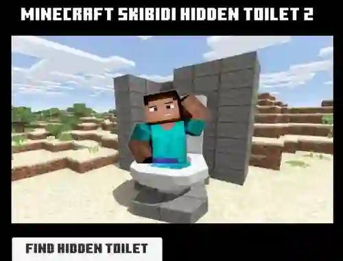Igra Minicraft Skibidi Hidden Toilet 2 online