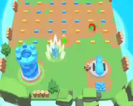 Igra Tower Clash: Collect Bricks online
