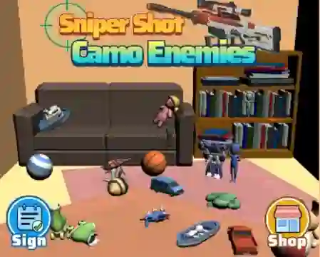 Igra Sniper Shot Camo Enemies online