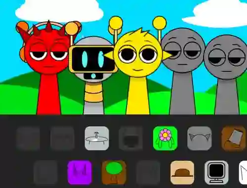 Igra Sprunki Incredibox Horror online
