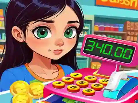 Igra Supermarket Shopping For Kids online