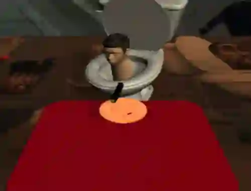 Igra Skibidi Toilet Squid Game Honeycomb online