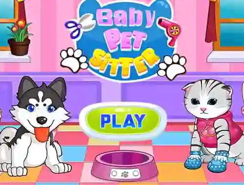 Igra Baby Pet Sitter online