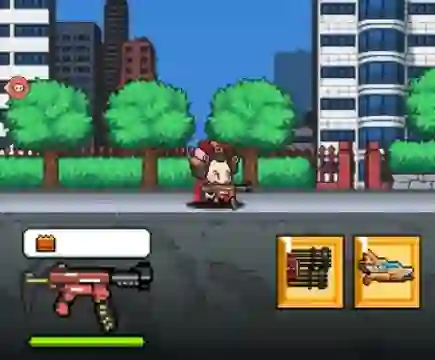 Igra Mecha Shoot Pixel Rpg online