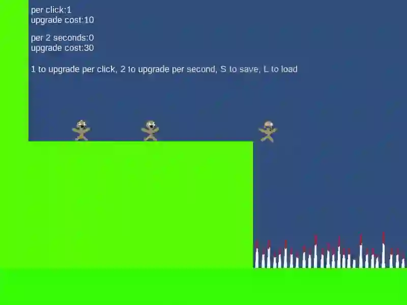 Igra Push People Off a Cliff Clicker online