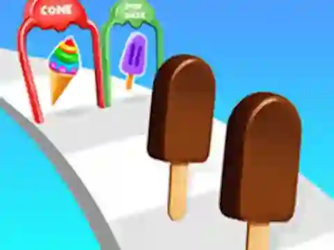 Igra Ice Cream Stack Runner online