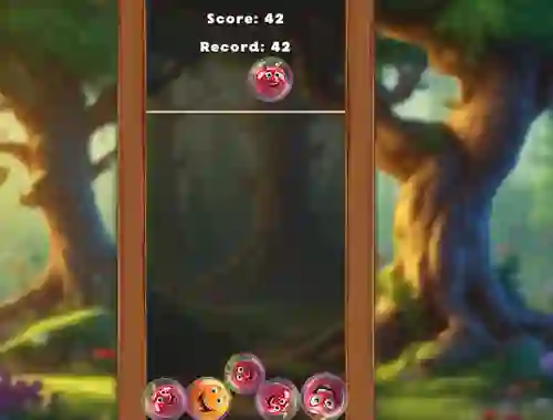 Igra Match Fruits In Bubbles! online