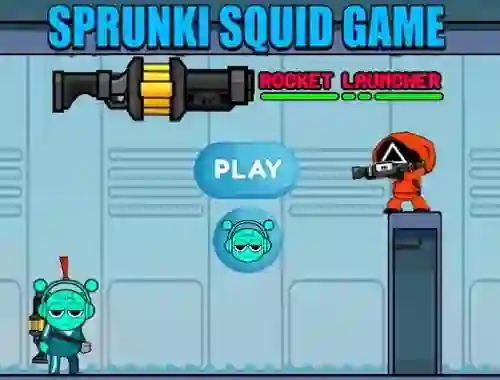 Igra Sprunki Squid Game Rocket Launcher online