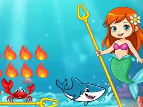 Igra Princess vs Shark online