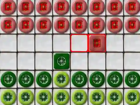 Igra Ludus: Roman checkers online