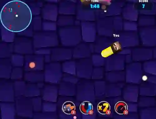 Igra Minecraft Squid Game Worm.io online