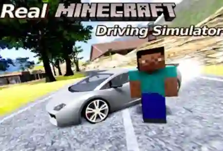 Igra Real Minecraft Driving Simulator online
