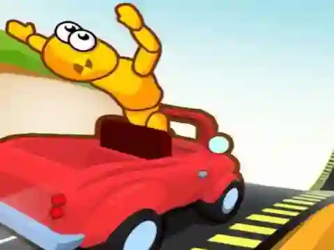 Igra Downhill Car Ride: Crash Test online