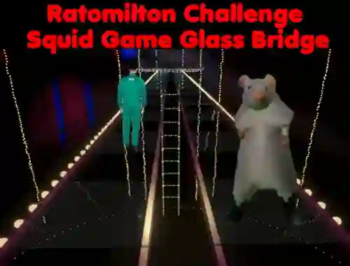 Igra Rato Milton Challenge Squid Game Glass Bridge online