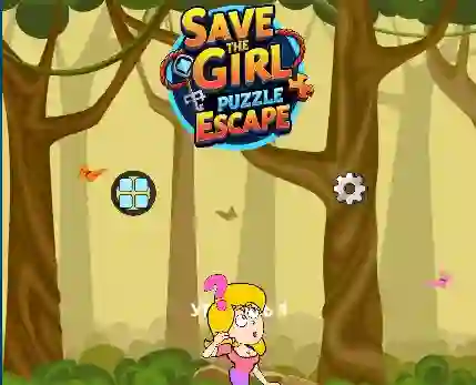Igra Save the Girl Puzzle Escape online