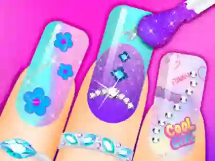 Igra Coloring Book: Nail Art online