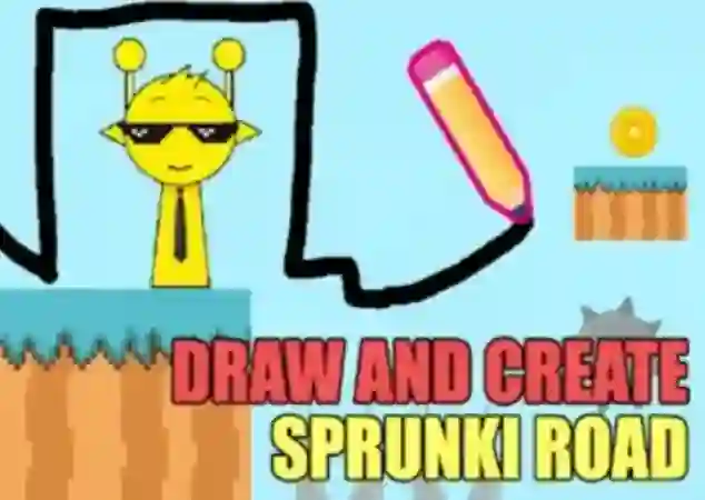 Igra Draw And Create Sprunki Road online