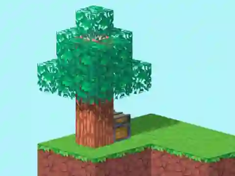 Igra Skyblock 3D: Survival online